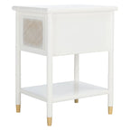 SAFAVIEH Dessa Tavolino d'Appoggio con 2 Cassetti e 1 Ripiano. - 21 L x 18 P x 27 A - 21Lx18Px27A