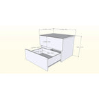 Set camera da letto 3 pezzi Nexera Karibou, Tartufo