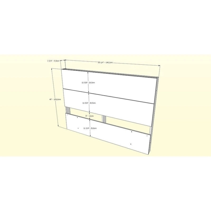 Set camera da letto 3 pezzi Nexera Karibou, Tartufo