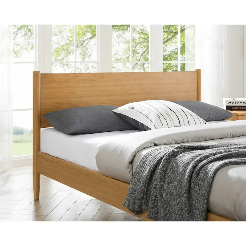 Ria Letto Queen size con piattaforma, Caramello