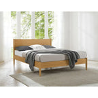 Ria Letto Queen size con piattaforma, Caramello