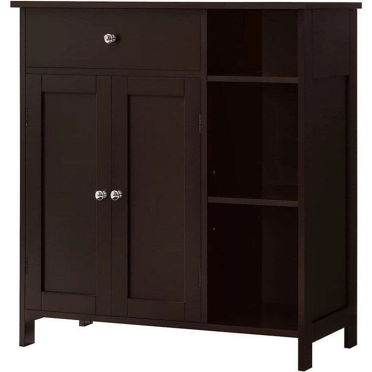 Mobiletto contenitore con ante e ripiani - 11,8P x 29,5L x 31,6A