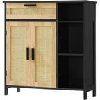 Mobiletto contenitore con ante e ripiani - 11,8P x 29,5L x 31,6A