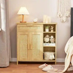 Mobiletto contenitore con ante e ripiani - 11,8P x 29,5L x 31,6A
