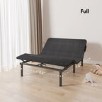 FunniHomi Base per Letto Regolabile Singolo XL/Queen/King Divisibile, Zero Spazi, Gravità Zero, Ferma Materasso