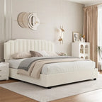 Letto in Velluto Matrimoniale con Contenitore