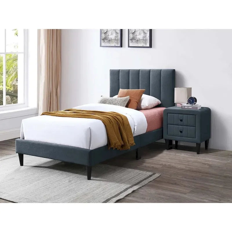 Poundex Twin Bed