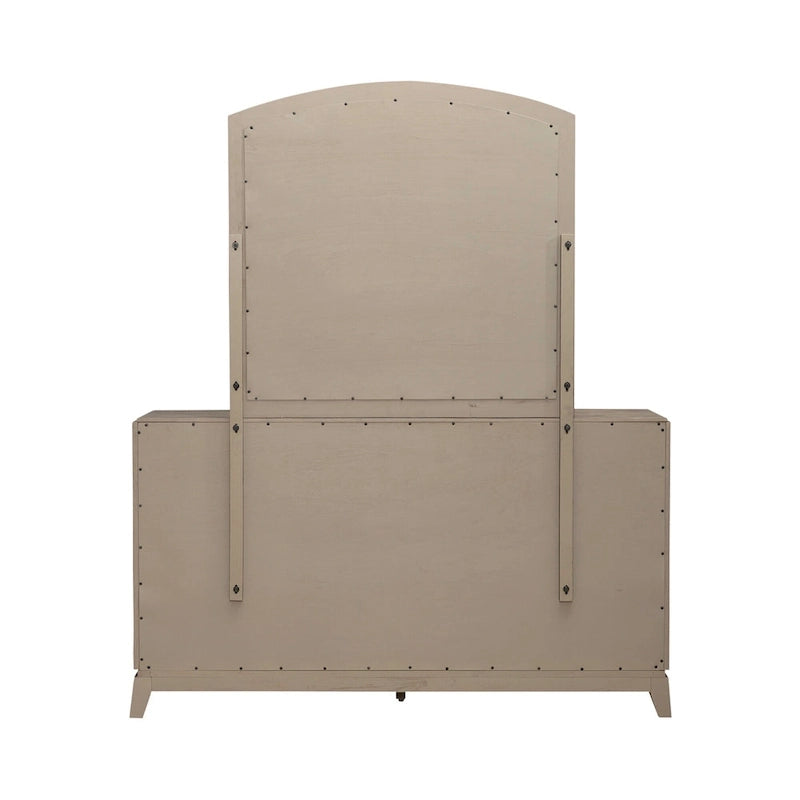 Set camera da letto Avalon Burnished Beige Oak King Panel Storage Bed