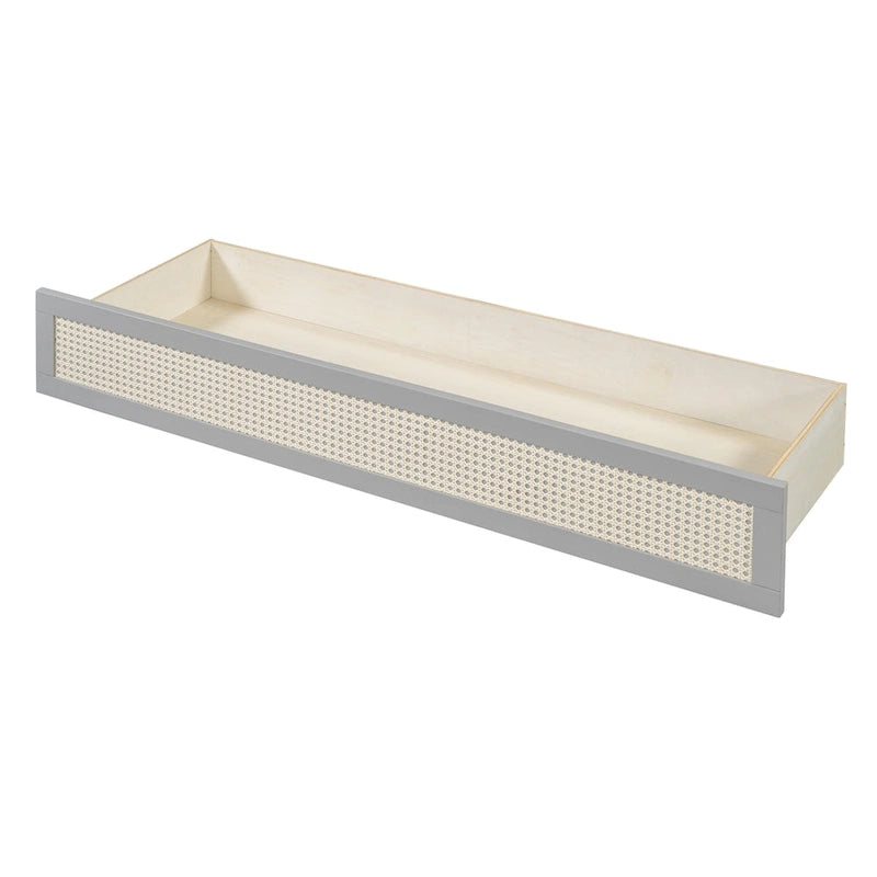 Letto a scomparsa full-size con ampi cassetti per camera da letto