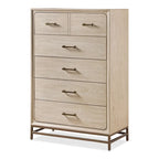 Set camera da letto di transizione 3 pezzi, con comò e 2 comodini, Furniture of America Drayden in legno massiccio di rovere