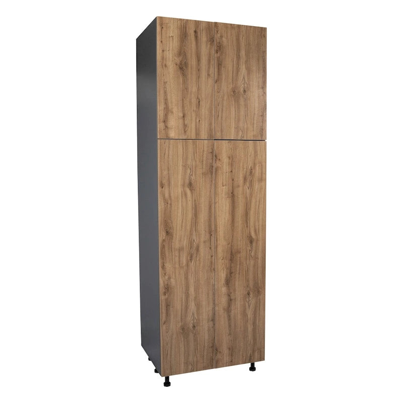 Armadio multiuso 24 x 84 - Quattro ante - Grigio - 24 x 84 x 23 3/8