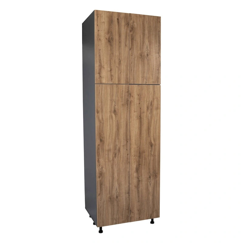 Armadio multiuso 24 x 84 - Quattro ante - Grigio - 24 x 84 x 23 3/8