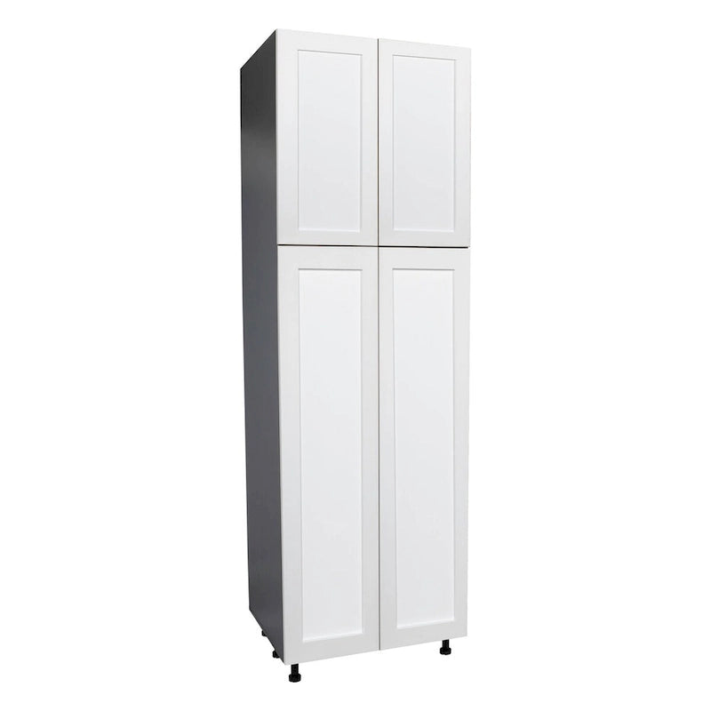 Armadio multiuso 24 x 84 - Quattro ante - Grigio - 24 x 84 x 23 3/8