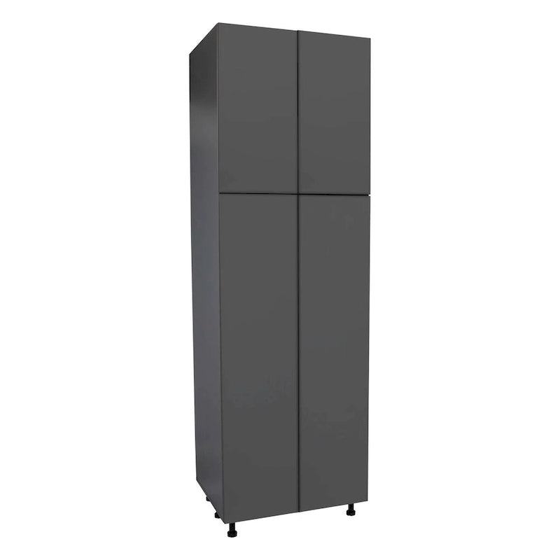 Armadio multiuso 24 x 84 - Quattro ante - Grigio - 24 x 84 x 23 3/8