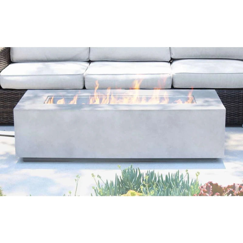 Set tavolo per focolare LSI in vimini grigio/marrone 7 pezzi