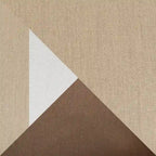 Poltrone da esterno Milo Espresso Sunbrella a 2 pezzi con movimento per patio