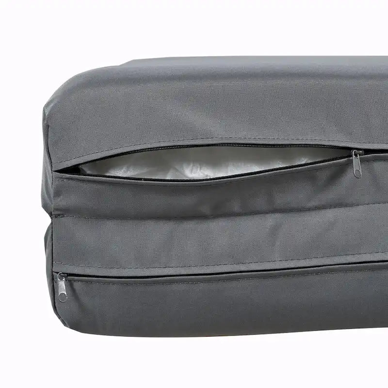 Lettino da Esterno con Tende, Alto Comfort, Adatto
