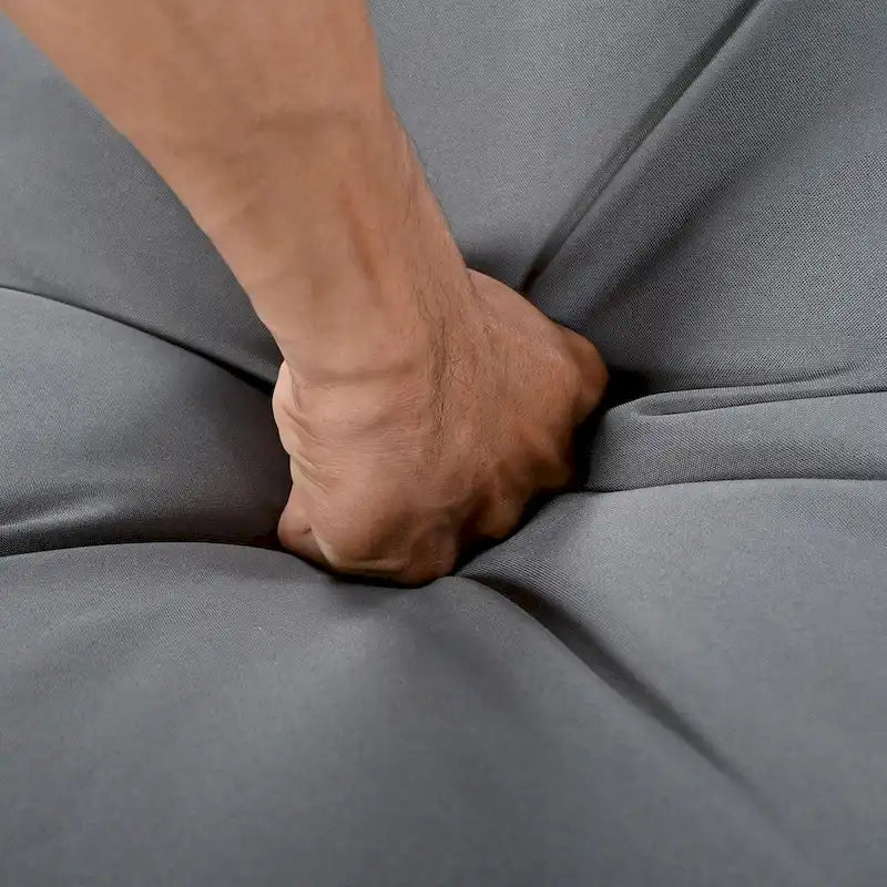 Lettino da Esterno con Tende, Alto Comfort, Adatto