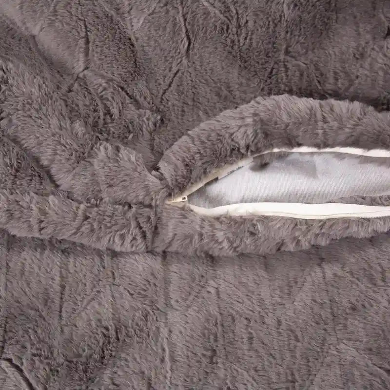 Sedia Scroll Puff di Allan Andrews con struttura in titanio, Collezione Angora