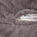 Sedia Scroll Puff di Allan Andrews con struttura in titanio, Collezione Angora