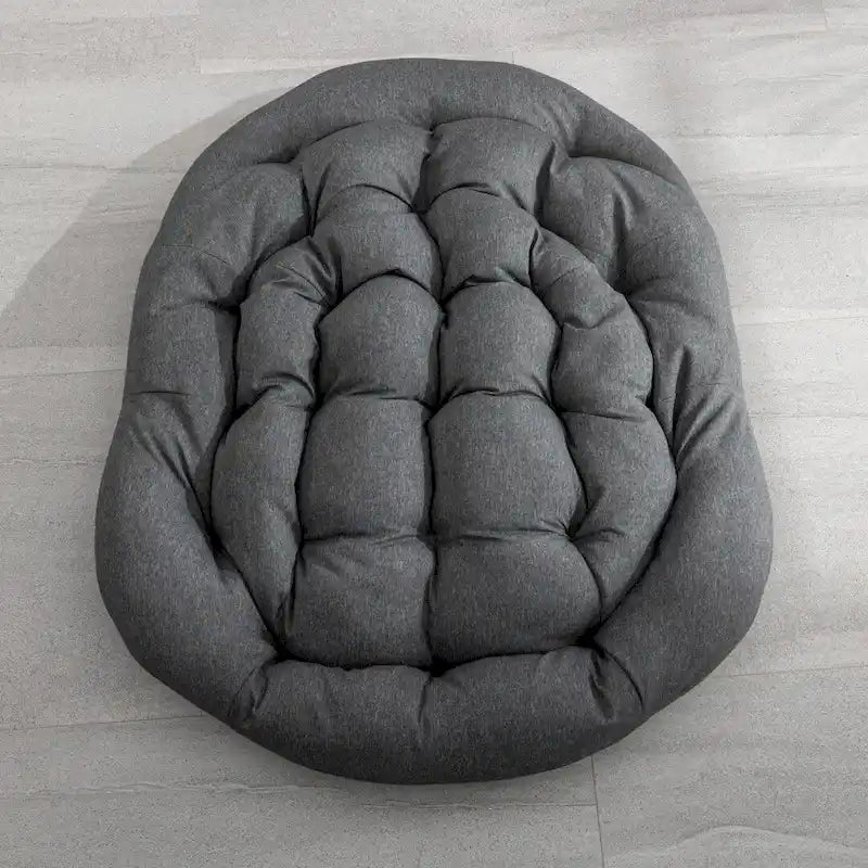 Sedia Reclinabile a Dondolo Imbottita da Esterno per Portico - 43.70P x 37.20L x 31.50H