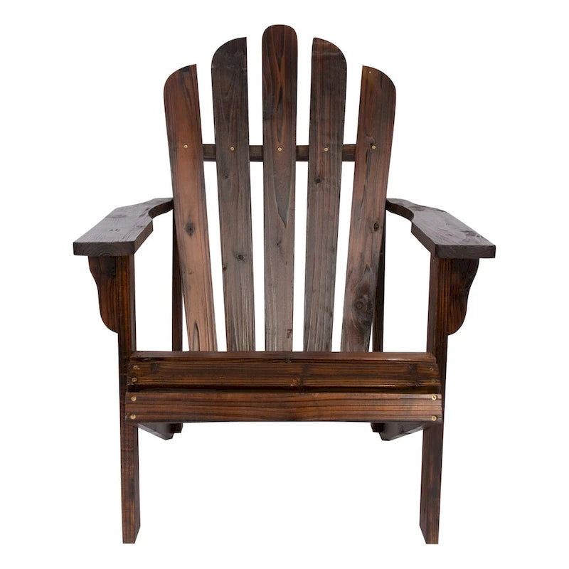 Set sedia Adirondack e tavolino pieghevole in legno Remedy