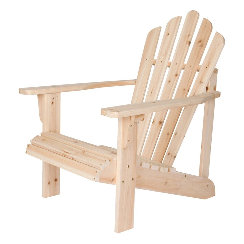 Set sedia Adirondack e tavolino pieghevole in legno Remedy