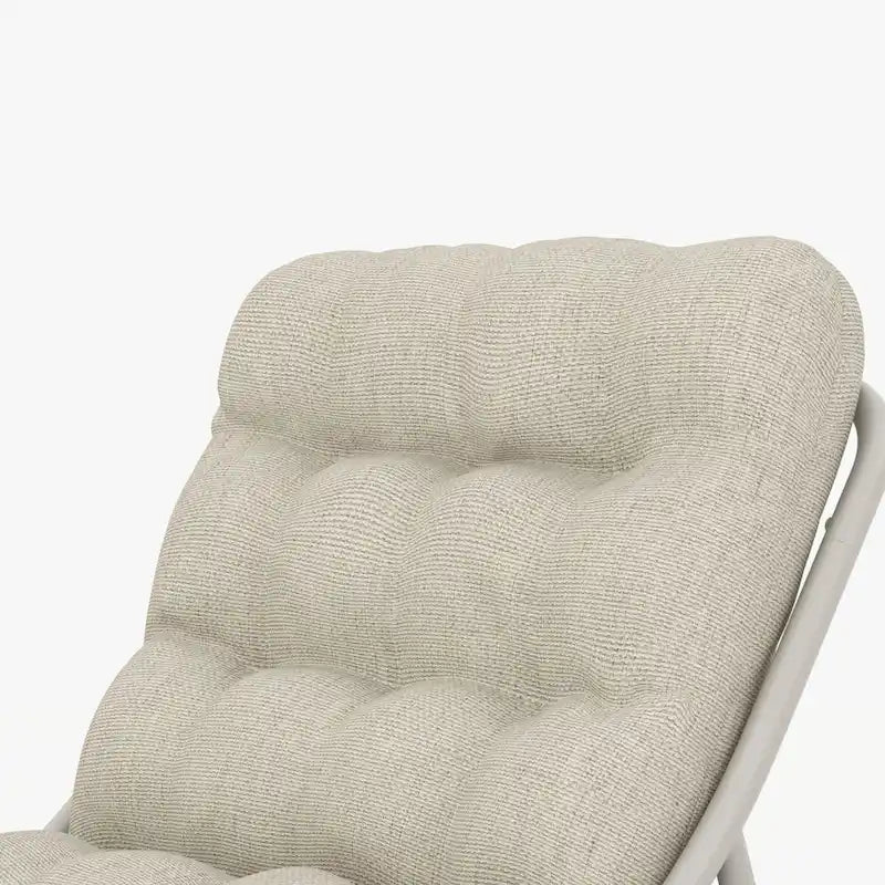 Set da conversazione per patio con divano, sedie e tavolo, con cuscini in Olefin imbottiti rimovibili in struttura di metallo per esterni (set da 4)