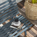 Panca da giardino Outsunny 48,5 con seduta a doghe
