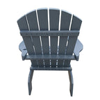 Sedia Adirondack in legno per esterni o interni