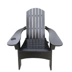 Sedia Adirondack in legno per esterni o interni