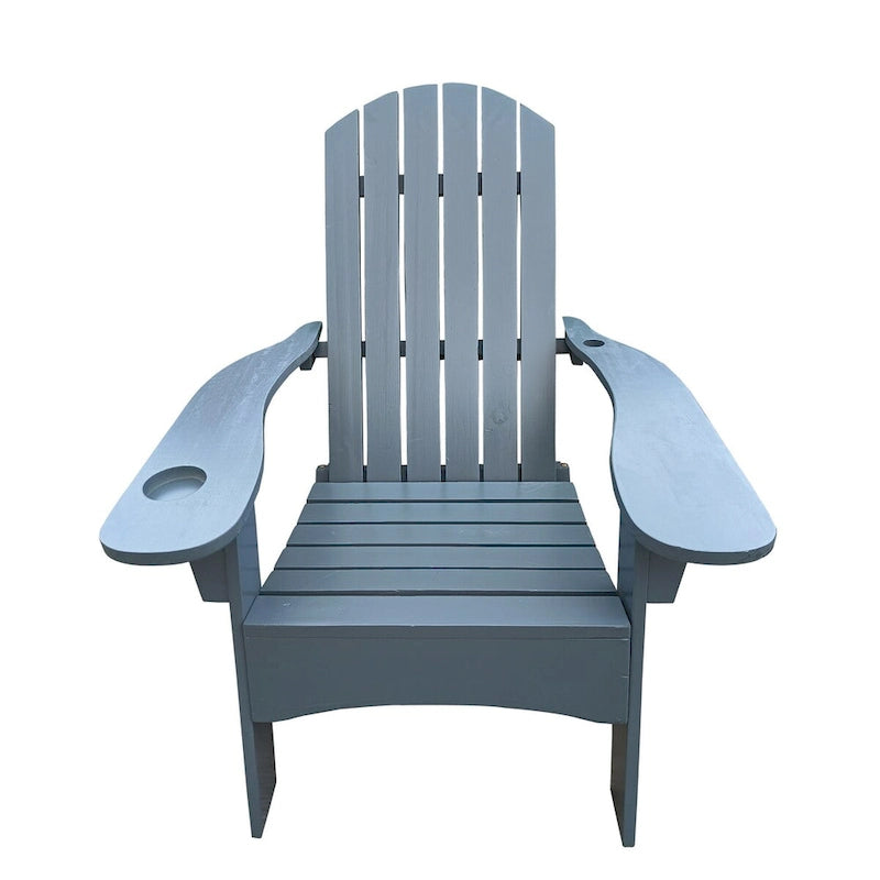 Sedia Adirondack in legno per esterni o interni