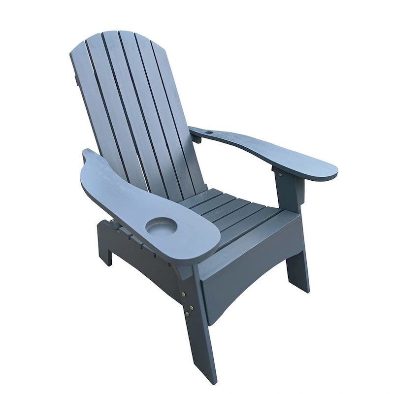 Sedia Adirondack in legno per esterni o interni