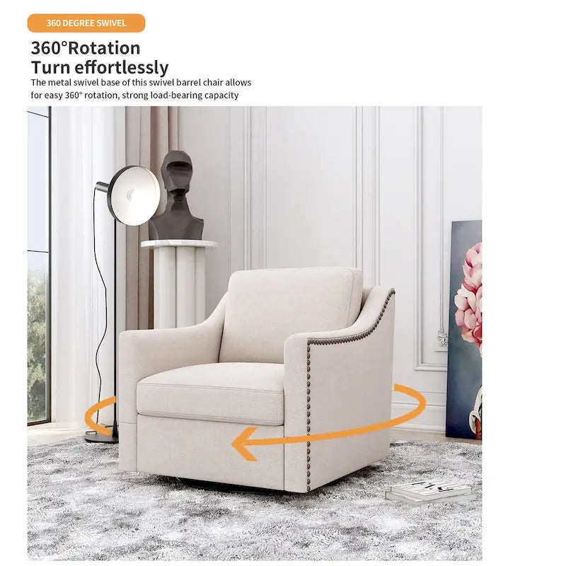 Poltrona Girevole a 360 Gradi