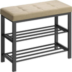 Entryway Bench with Cushion - 12.2D x 31.9W x 19.3H