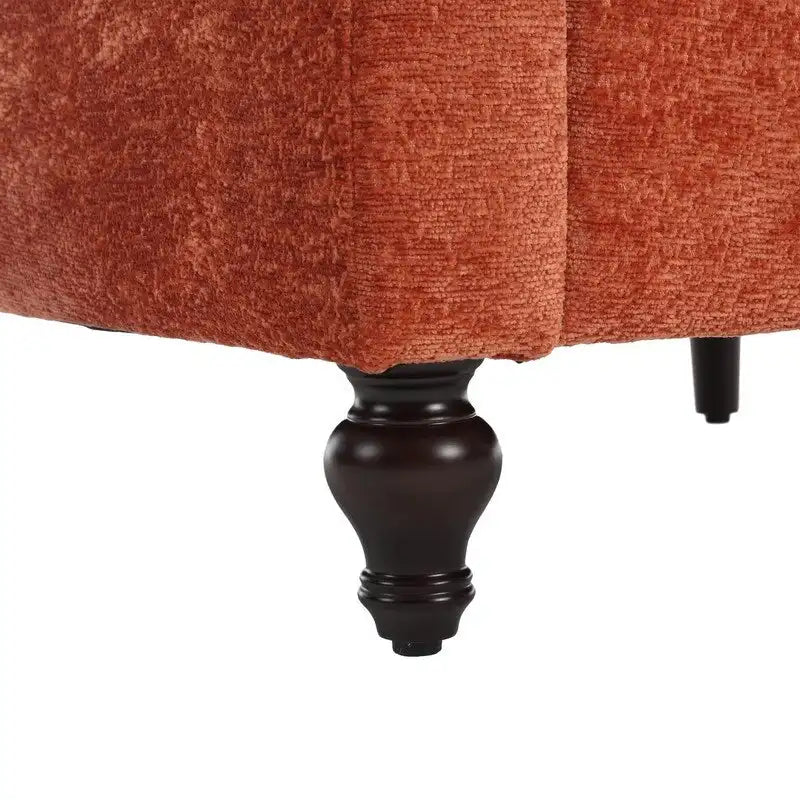 Poltrona moderna, poltrona lounge con struttura in legno