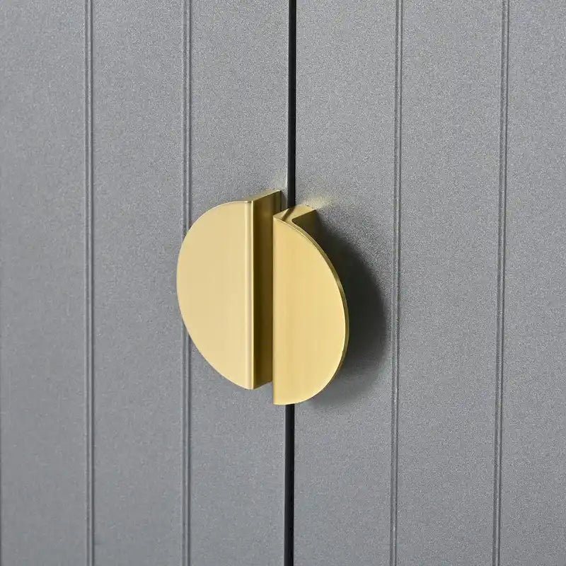 Scarpiera con ante, Scarpiera a 11 ripiani con ripiani regolabili, Organizer porta scarpe in legno moderno