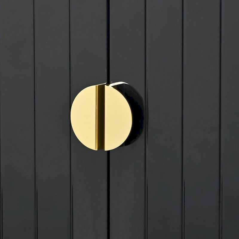 Scarpiera con ante, Scarpiera a 11 ripiani con ripiani regolabili, Organizer porta scarpe in legno moderno