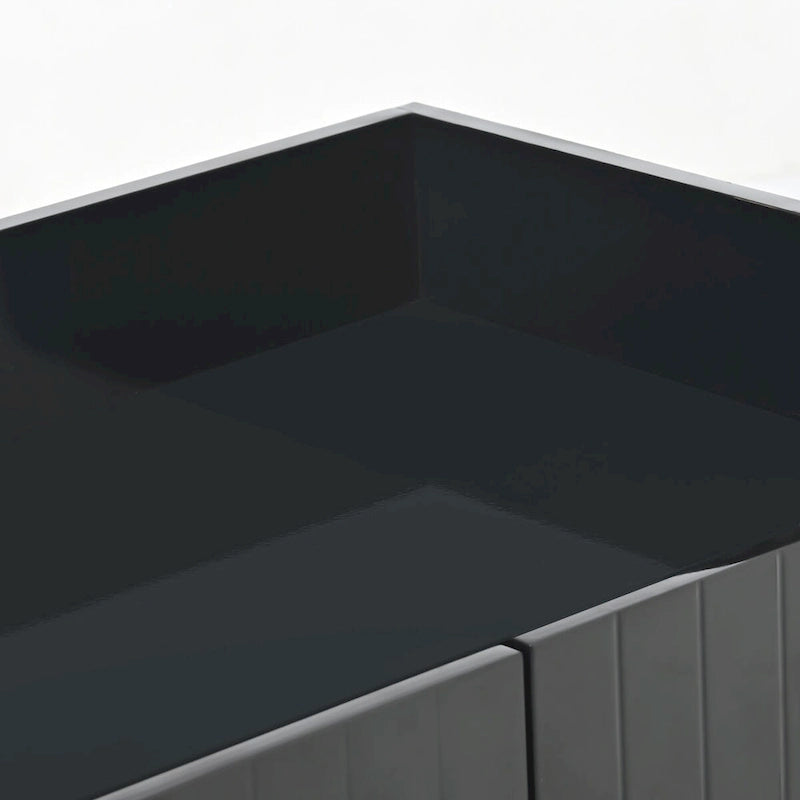 Scarpiera con ante, Scarpiera a 11 ripiani con ripiani regolabili, Organizer porta scarpe in legno moderno