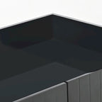 Scarpiera con ante, Scarpiera a 11 ripiani con ripiani regolabili, Organizer porta scarpe in legno moderno