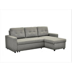 Divano letto componibile a L convertibile US Pride Furniture da 79,92 pollici - Elegante arredamento per appartamento