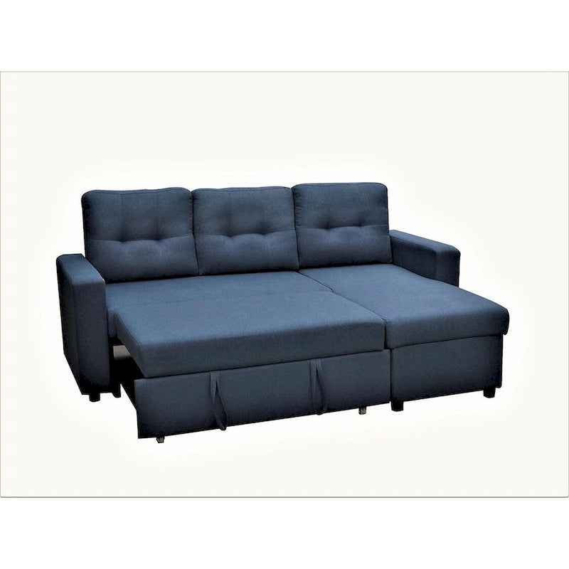Divano letto componibile a L convertibile US Pride Furniture da 79,92 pollici - Elegante arredamento per appartamento