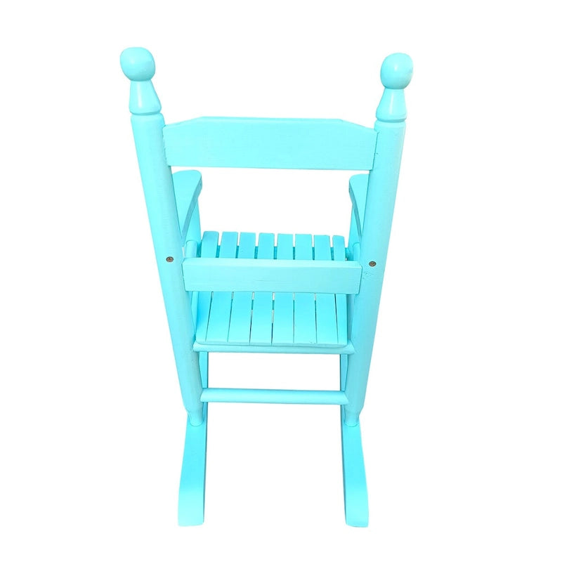 Sedia a dondolo per bambini, presenta un design classico perfetto per interni o esterni