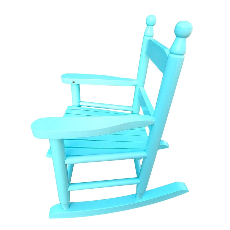 Sedia a dondolo per bambini, presenta un design classico perfetto per interni o esterni