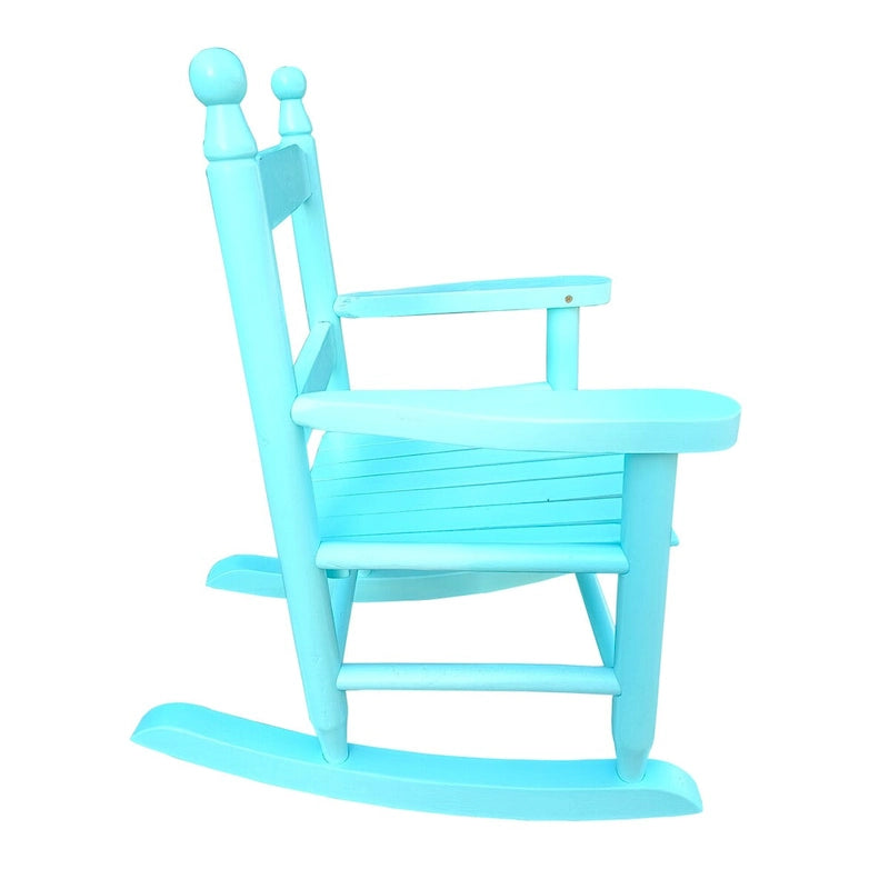 Sedia a dondolo per bambini, presenta un design classico perfetto per interni o esterni