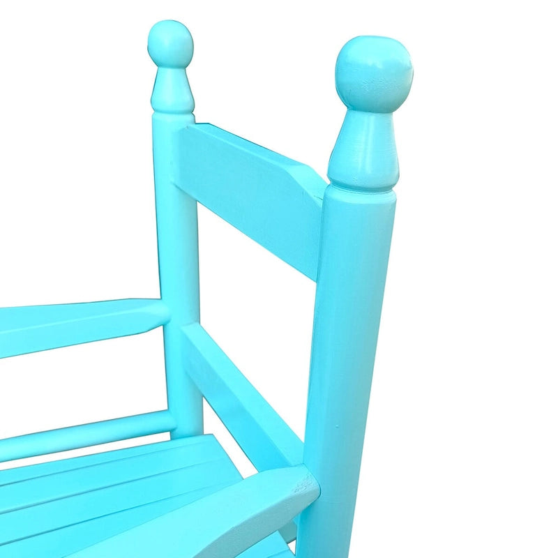 Sedia a dondolo per bambini, presenta un design classico perfetto per interni o esterni