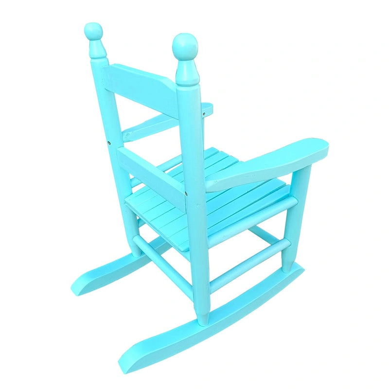 Sedia a dondolo per bambini, presenta un design classico perfetto per interni o esterni
