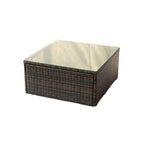 Set da esterni in PE Rattan da 7 pezzi