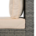 Set da 6 pezzi per patio esterno per 6 persone