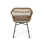 Sedie da patio in rattan per esterni set da 2 di Christopher Knight Home